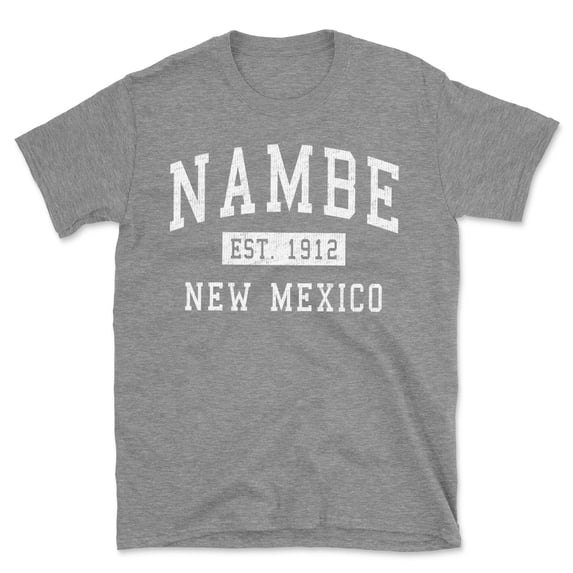 Nambe New Mexico Classic Established Men's Cotton T-Shirt