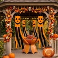 thumbnail image 6 of Halloween Pumpkin Windsock- Polyester Outdoor Hanging Decoration for Porch, Fence, Garden & Patio, 6 of 6