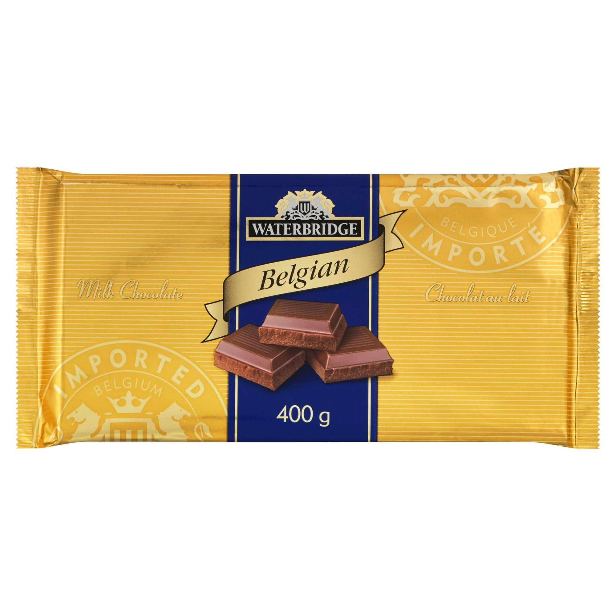 Tablette de chocolat au lait de Waterbridge 400g