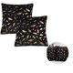 thumbnail image 2 of Funda de almohada de felpa de plumas, almohada de piel dorada, funda de cojín para sofá, cama, hogar, oficina, decoración, 43 x 43 cm, 2 of 8