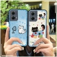 thumbnail image 4 of LYM-Phone Case For MOTO Edge 5G 2024, Cute Phone Pouch Graffiti Protective Fashion Design Soft case TPU Durable Anti-dust Cartoon Silicone Back Cover Anti-knock Shockproof Dirt-resistant, 4 of 9
