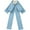 Light Blue, variant on DARING DIVA Women's Ribbon Bow Rhinestone Pre-Tied Bow Ties Light Blue