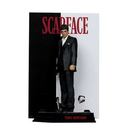Tony Montana (Scarface) 6" Posed Figure with McFarlane Toys Digital Collectible