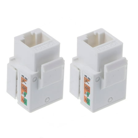 RJ45 Coupler Inline Adapter Keystone, Network Connector for Cat6 Cable Extender