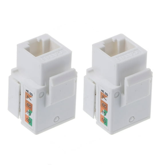 RJ45 Coupler Inline Adapter Keystone, Network Connector for Cat6 Cable Extender