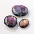 thumbnail image 3 of 1pc Natural Labradorite Palm Stone | Hand-Polished 10-20g | Iridescent Aura Spiritual Decor, 3 of 7