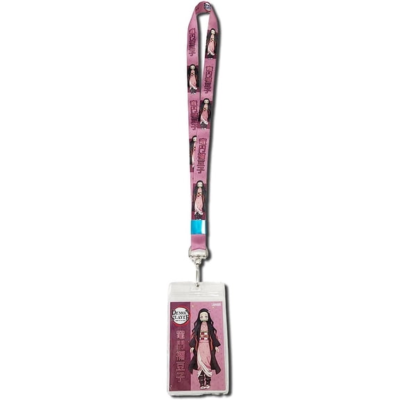 Great Eastern Entertainment Demon Slayer Kimetsu no Yaiba: Nezuko Kamado #1 Lanyard with ID Holder