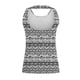 thumbnail image 4 of Augper Women Classic Print High Neck Tops Bathing Suit Tops for Tank Tops Swimsuits, 4 of 7