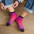 thumbnail image 3 of Pofeuu Light Purple Glitter Print 30cm Socks, Adult Running Hiking Socks for Youth and Adult, 3 of 7