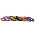 thumbnail image 3 of TOPTIE Silicone Bracelet Bands for DIY Craft, Adjustable, 60 Pack, 3 of 7