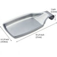 thumbnail image 6 of 304 Stainless Steel Spoon Rest and Spatula Storage Rack, Countertop Utensil Holder, Rice Spoon and Cutlery Tray Organizer for Kitchen, Dishwasher , 21x10.8x2.2cm, 6 of 6