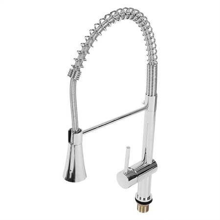 Tbest Kitchen Sink Single Handle Mixing Faucet With Pull Out Spray Hose Hot Cold Water Mixer Tap Pull Out Faucet Kitchen Sink Faucet