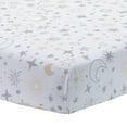thumbnail image 4 of Lambs & Ivy Goodnight Moon 3-Piece Celestial Nursery Baby Crib Bedding Set, 4 of 9