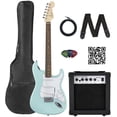 thumbnail image 1 of Guitarra eléctrica Fender Squier Stratocaster Daphne Blue Bundle, 1 of 4
