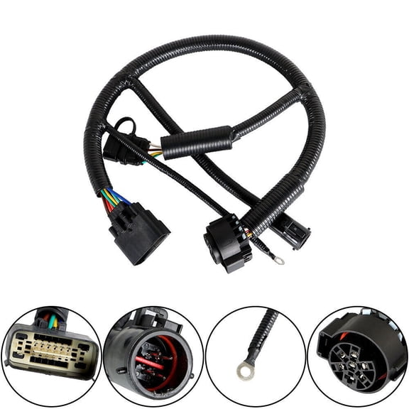 5L3Z-13A576-BA For 2005-08 Ford F150 7 Pin Tow Hitch Wiring Harness Connector