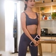thumbnail image 5 of ORDDIART 2Pcs Hand Dumbbell Equipment Neoprene Pink Fitness Equipment for Running, 5 of 5