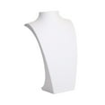 thumbnail image 5 of QccHieUs Jewelry Necklace Display Bust Pendant Organizer Creative Storage Fashion Jewelry White 15x10x26.5cm, 5 of 9