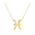 thumbnail image 1 of Maoww Constellation Theme Friendship Necklace Creative Comfortable Ins Exquisite Durable Rust-proof Lightweight Fashion Accessory Pisces gold, 1 of 6
