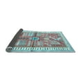 thumbnail image 2 of Ahgly Company Indoor Rectangle Animal Light Blue Traditional Area Rugs, 6' x 9', 2 of 4