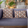 thumbnail image 3 of Plutus Brands Multi-Color Plutus Lights Diamond Luxury Throw Pillow 20 in x 20in, Double Sided 20" x 20", 3 of 9