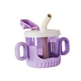 thumbnail image 4 of Tazas para sorber Hugo Taza de entrenamiento de silicona 10Oz/300ml Violeta, 4 of 10