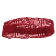 thumbnail image 3 of Unique Bargains 1 Pc Headband Breathable Lace Wide Hairband for Women Wine Red, 3 of 5