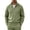 Army Green, variant on Mens Mock Neck Fleece Jackets Full Zip Lightweight Athletic Jogging Coats Long Sleeve Side Pocket Casual Training Outerwear