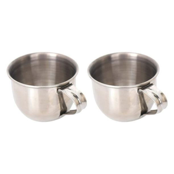 ColoMX 2 unids a prueba de herrumbre bebidas tazas de agua tazas de vino tazas de sake tazas pequeñas tazas de té