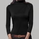 thumbnail image 1 of MHFRRA Camiseta Informal para Uso Diario, Cómoda y Elegante, Ideal para Usar En Capas O Como Outfit. Camiseta Versátil para Cualquier Ocasión, Imprescindible En Tu Armario. Negro, 1 of 3