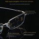 thumbnail image 2 of Gafas de presbicia de doble propósito para cerca y lejos Gafas de presbicia multifocales de titanio con memoria para hombres Gafas de presbicia con zoom inteligente y luz azul Gafas de largo alcance, 2 of 3