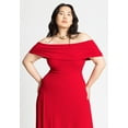 thumbnail image 3 of ELOQUII Women's Plus Size Off The Shoulder Maxi Dress, 3 of 4