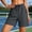 Gray1, variant on Kojanyu Womens Elastic Waist Athletic Drawstring Cargo Shorts, High Waist Workout Running Shorts