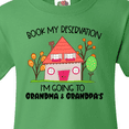 thumbnail image 4 of Inktastic Book my Reservation- I'm Going To Grandma and Grandpa's Youth T-Shirt, 4 of 5