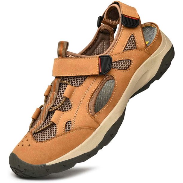 Hombres Verano Ocio Sandalias Deportivas Moda Senderismo Atlético Zapatillas Cómodas de Pescador Hollow Transpirable al Aire Libre Zapatos de Arena Xishao ropa