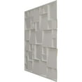 thumbnail image 4 of Ekena Millwork 19 5/8"W x 19 5/8"H Modern Square EnduraWall Decorative 3D Wall Panel, Bright Coat Gold (Covers 2.67 Sq. Ft.), 4 of 6