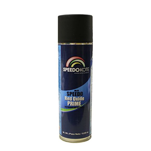 Speedokote Apprêt Aérosol Acrylique en Oxyde Rouge de Qualité Automobile, Séchage Rapide, SMR-246, Boîte de 15 oz