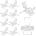 thumbnail image 5 of 10 Packs Acrylic Display Holder and Easel Stands for Crystal, Geodes, Rocks, Minerals, Agate, Fossil, Coral, Gemstone (Small), 5 of 5