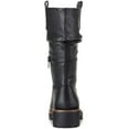 Sun + Stone Womens Nelliee Faux Leather Zipper MidCalf Boots
