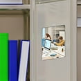 thumbnail image 2 of Bgsha Magnetic Locker Mirror Rectangular Magnetic Mirror For School Locker Smooth Locker Accessories For Bathroom Household 5x7inch, 2 of 9