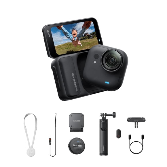 Cámara Insta360 GO Ultra 4K para vlogging, ligera e impermeable