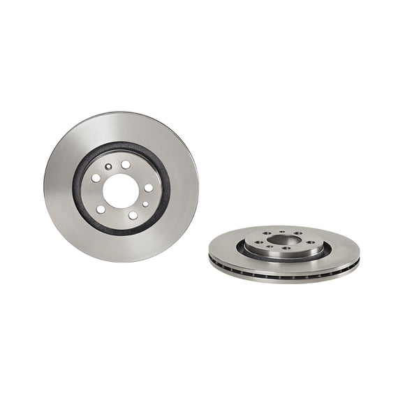 Par de DISCOS VENTILADOS JETTA 2000 al 2005 VOLKSWAGEN 1.8L L4 Delanteros BREMBO  .