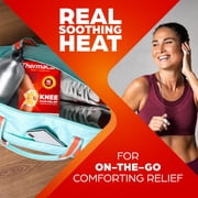 ThermaCare Knee Heat Wraps for Knee Pain Relief, 8-Hour Long-Lasting Heat, 2 Count