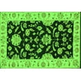 thumbnail image 1 of Ahgly Company Indoor Rectangle Persian Green Traditional Area Rugs, 2' x 3', 1 of 1