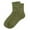 A-Dark Green, variant on Women Girls Novelty Glitter Slouch Ankle Socks Sparkly Metallic Casual Kids Bright Retro Piles Scrunch Short Socks Stacked Boot Socks for Carnival Dress
