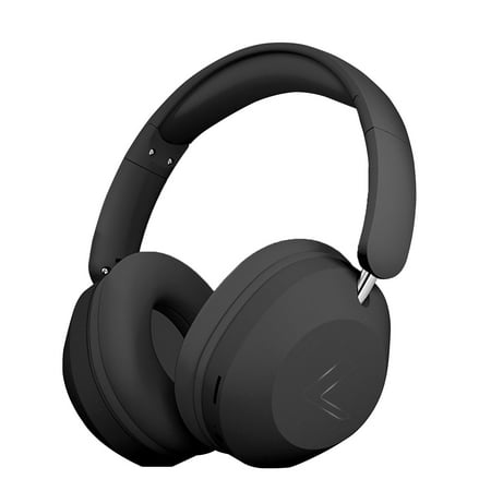 Wireless On-Ear Bluetooth Headphones, Up to 34 Hrs Battery, Foldable Lightweight Design, Convenient for Travel with Backup 3.5mm AUX Cable, Microphone for iPhone Android