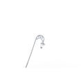 thumbnail image 4 of Cateissary Modelo de lámpara de vía férrea, poste de luz LED de Metal, patio de recreo para jardín, pista de luz en miniatura, artesanías, accesorios Artesanía Verde (blanco cálido) Cateissary HA066593-04, 4 of 6