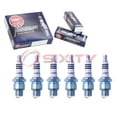 thumbnail image 3 of 6 pc NGK 5687 Iridium IX Spark Plugs for 4050 4053 5381 678 90793-20099 CWP10N IWF27 N12W QL57 W08AS W27FN W27FS-GU W27FS-ZU W2AS Ignition Wire Secondary, 3 of 3
