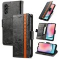 thumbnail image 1 of Compatible With Samsung Galaxy A24 4g Rfid Blocking Leather Wallet Case Card Holder Flip Folio Shockproof Cover, 1 of 3