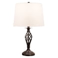 thumbnail image 3 of Lavish Home Ensemble de Lampes de Table de 2, Design Cage Spirale (2 Ampoules LED Incluses), 3 of 5