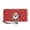 Cartoon Santa Claus Polka Dot, variant on Pine Sunset Sky Women Wallets, Large Capacity PU Leather Women's Wallets for Travel Shopping, Zip Around Long Wallet
